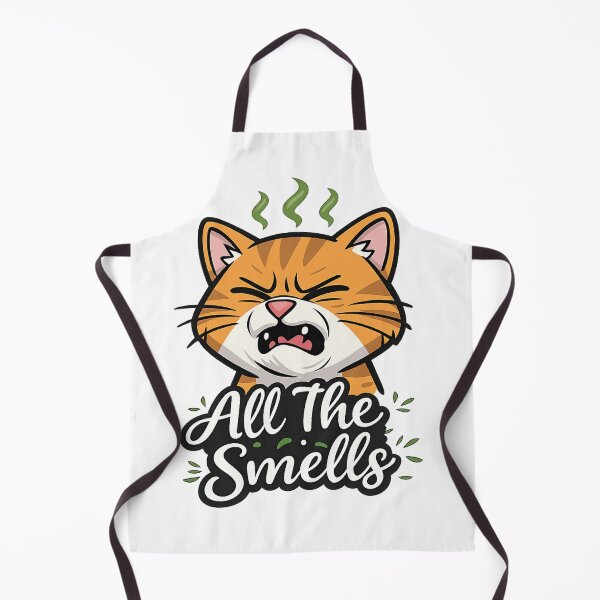 Item preview, Grimacing Cat Reacting to All the Smells designed and sold by Wild Paw Sketch.