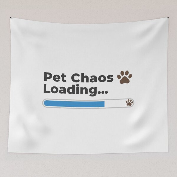 Item preview, Pet Chaos Loading – Funny Pet Owner Shirt designed and sold by Mafmoh.