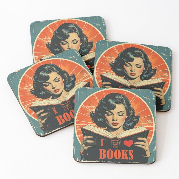 Item preview, I Heart Books designed and sold by Lmwatts.