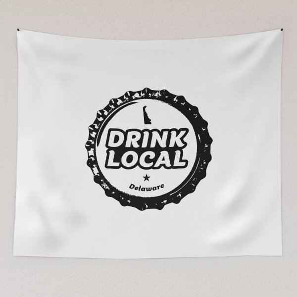 Item preview, Drink Local Delaware Craft Beer Bottle Cap designed and sold by graf1k.