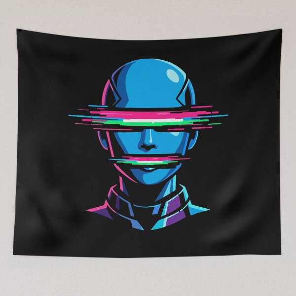 Item preview,  AI Glitch Self designed and sold by xmoudx.