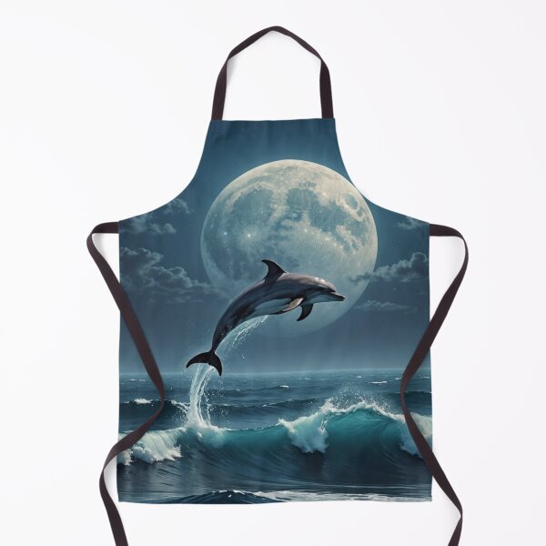 Item preview, night time jumping dolphin designed and sold by Todd1983.