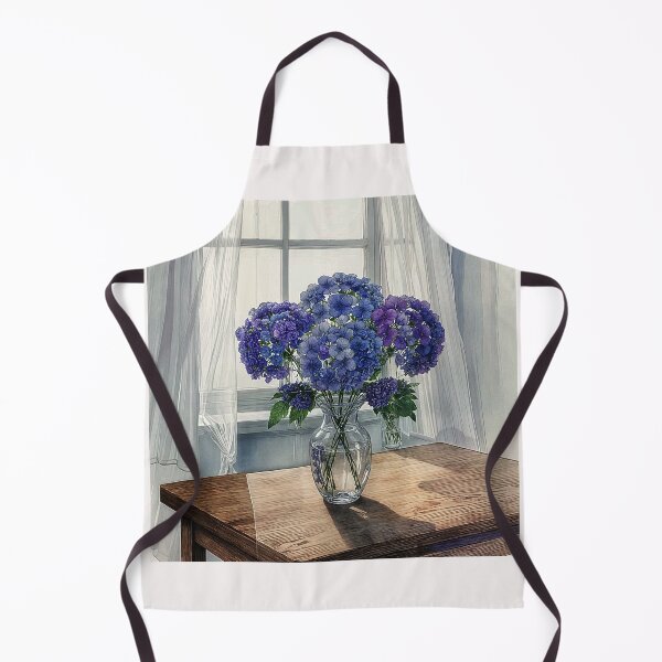Item preview, Blue and Purple Hydrangeas designed and sold by Helios Be. Lavsh.
