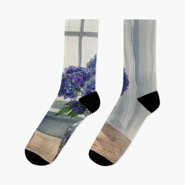 Item preview, Blue and Purple Hydrangeas designed and sold by Helios Be. Lavsh.