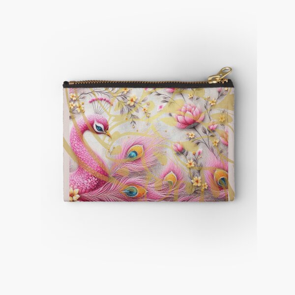 Item preview, Canvas Peacock Gold Overlay designed and sold by lifeinspired4u.