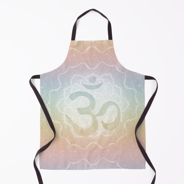 Item preview, OM Mandala Dark Watercolor Bija - Rainbow Sorbet designed and sold by Irene Estelle.