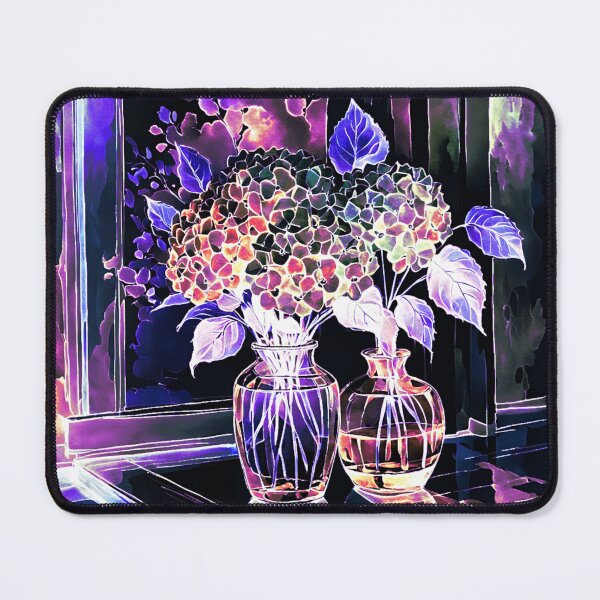 Item preview, Blue and Purple Hydrangeas #2 designed and sold by Helios Be. Lavsh.