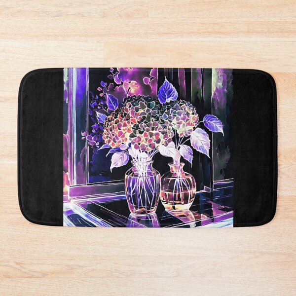 Item preview, Blue and Purple Hydrangeas #2 designed and sold by Helios Be. Lavsh.
