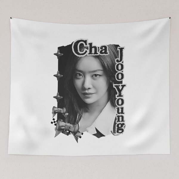Item preview, Cha Joo-young (차주영) Korean actress South Korean celebrity K-drama star Korean film n Black and White Collage Digital Art Portrait designed and sold by AJUNICE STUDIO.
