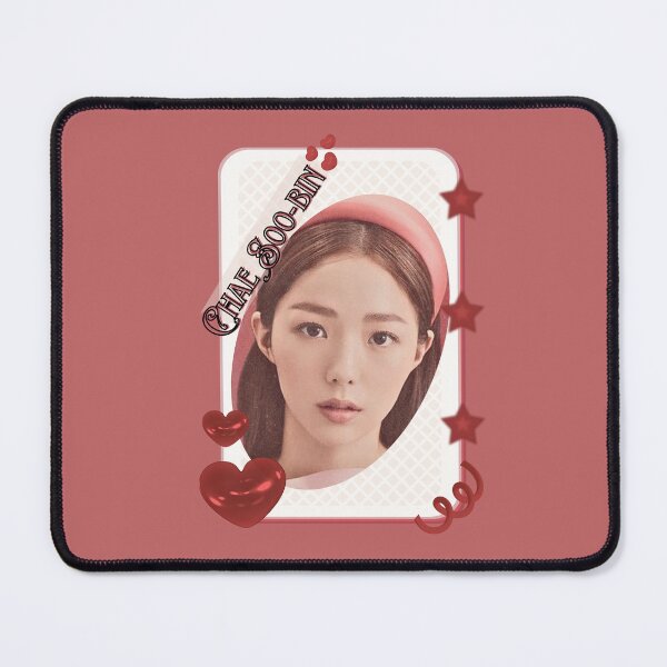 Item preview, Chae Soo-bin (채수빈) Korean actress South Korean celebrity K-drama star Korean film  illustration Red Aesthetic Collage Design designed and sold by AJUNICE STUDIO.