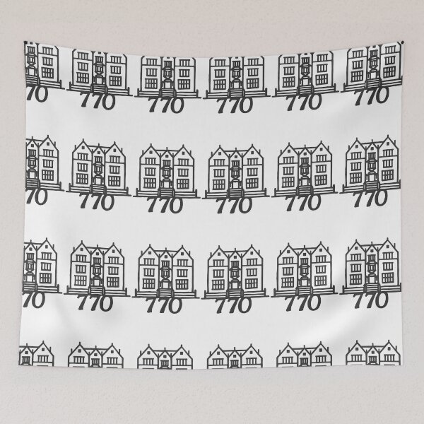 Item preview, 770 Eastern Parkway - Chabad Lubavitch Modern Judaica Art designed and sold by Jerusalem Shuk.