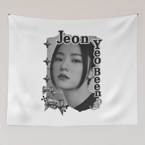 Item preview, Jeon Yeo-been (전여빈) Korean actress South Korean celebrity K-drama star Korean film n Black and White Collage Digital Art Portrait designed and sold by AJUNICE STUDIO.