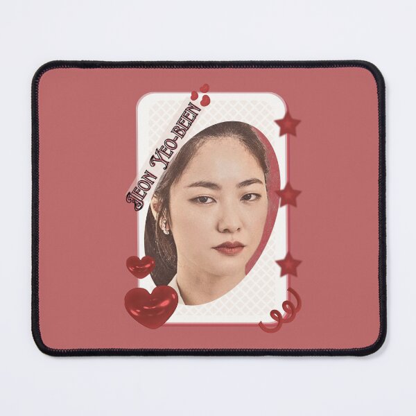 Item preview, Jeon Yeo-been (전여빈) Korean actress South Korean celebrity K-drama star Korean film illustration Red Aesthetic Collage Design designed and sold by AJUNICE STUDIO.