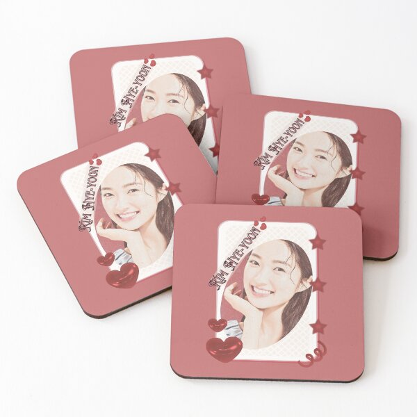 Item preview, Kim Hye-yoon (김혜윤) Korean actress South Korean celebrity K-drama star Korean film  illustration Red Aesthetic Collage Design designed and sold by AJUNICE STUDIO.