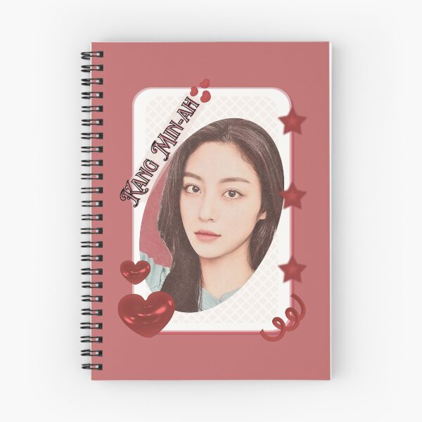 Item preview, Kang Min-ah Korean actress South Korean celebrity K-drama star Korean film  illustration Red Aesthetic Collage Design designed and sold by AJUNICE STUDIO.