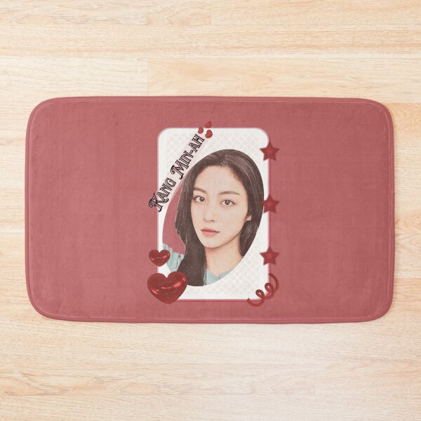Item preview, Kang Min-ah Korean actress South Korean celebrity K-drama star Korean film  illustration Red Aesthetic Collage Design designed and sold by AJUNICE STUDIO.