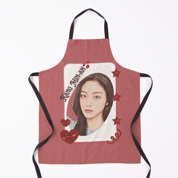 Item preview, Kang Min-ah Korean actress South Korean celebrity K-drama star Korean film illustration Red Aesthetic Collage Design designed and sold by AJUNICE STUDIO.