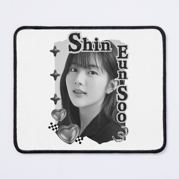 Item preview, Shin Eun-soo Korean actress South Korean celebrity K-drama star Korean film n Black and White Collage Digital Art Portrait designed and sold by AJUNICE STUDIO.
