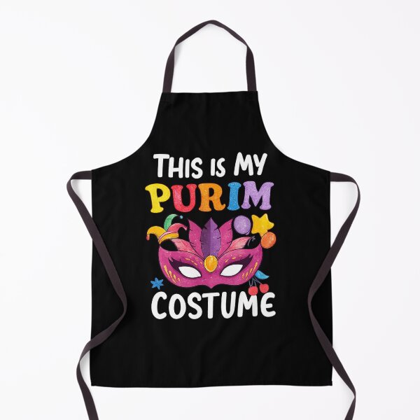 Item preview, This Is My Purim Costume - Funny Mask Kids Purim Shirt designed and sold by Jerusalem Shuk.