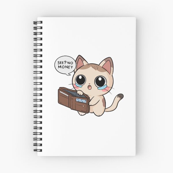 Item preview, See? No Money. Cute Cat designed and sold by PerfectlyWorlds.