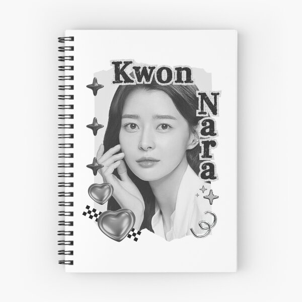 Item preview, Kwon Nara - Kwon Ah-yoon Korean actress South Korean celebrity K-drama star Korean film n Black and White Collage Digital Art Portrait designed and sold by AJUNICE STUDIO.
