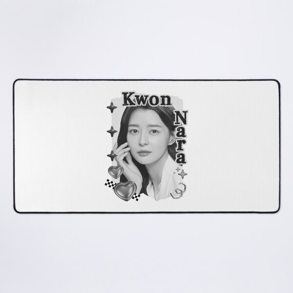 Item preview, Kwon Nara - Kwon Ah-yoon Korean actress South Korean celebrity K-drama star Korean film n Black and White Collage Digital Art Portrait designed and sold by AJUNICE STUDIO.
