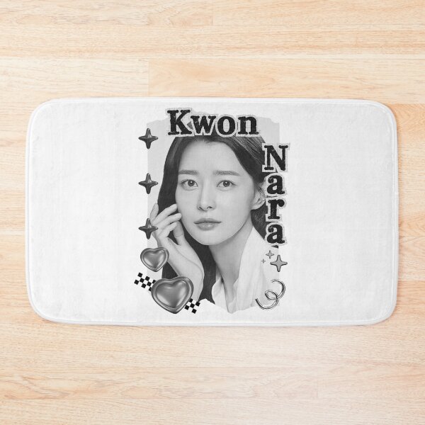 Item preview, Kwon Nara - Kwon Ah-yoon Korean actress South Korean celebrity K-drama star Korean film n Black and White Collage Digital Art Portrait designed and sold by AJUNICE STUDIO.