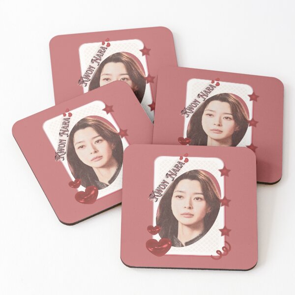 Item preview, Kwon Nara - Kwon Ah-yoon Korean actress South Korean celebrity K-drama star Korean film  illustration Red Aesthetic Collage Design designed and sold by AJUNICE STUDIO.