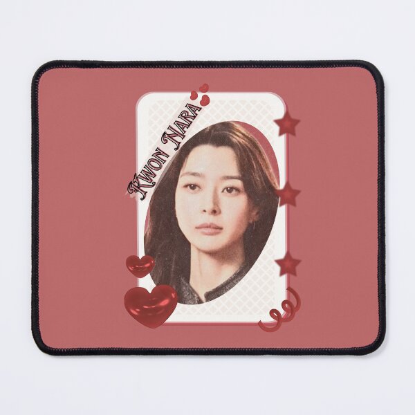 Item preview, Kwon Nara - Kwon Ah-yoon Korean actress South Korean celebrity K-drama star Korean film  illustration Red Aesthetic Collage Design designed and sold by AJUNICE STUDIO.