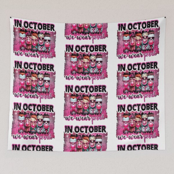 Item preview, In October We Wear Pink designed and sold by PRETTYGIRLZTING.