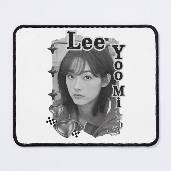 Item preview, Lee Yoo-mi (이유미) Korean actress South Korean celebrity K-drama star Korean film n Black and White Collage Digital Art Portrait designed and sold by AJUNICE STUDIO.