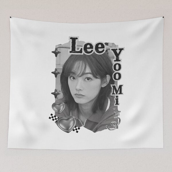 Item preview, Lee Yoo-mi (이유미) Korean actress South Korean celebrity K-drama star Korean film n Black and White Collage Digital Art Portrait designed and sold by AJUNICE STUDIO.