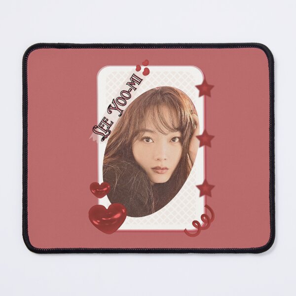 Item preview, Lee Yoo-mi (이유미) Korean actress South Korean celebrity K-drama star Korean film illustration Red Aesthetic Collage Design designed and sold by AJUNICE STUDIO.