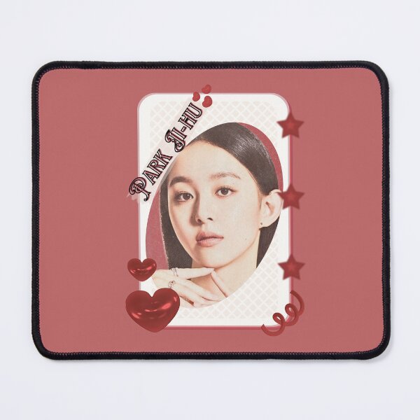 Item preview, Park Ji-hu (박지후) Korean actress South Korean celebrity K-drama star Korean film illustration Red Aesthetic Collage Design designed and sold by AJUNICE STUDIO.