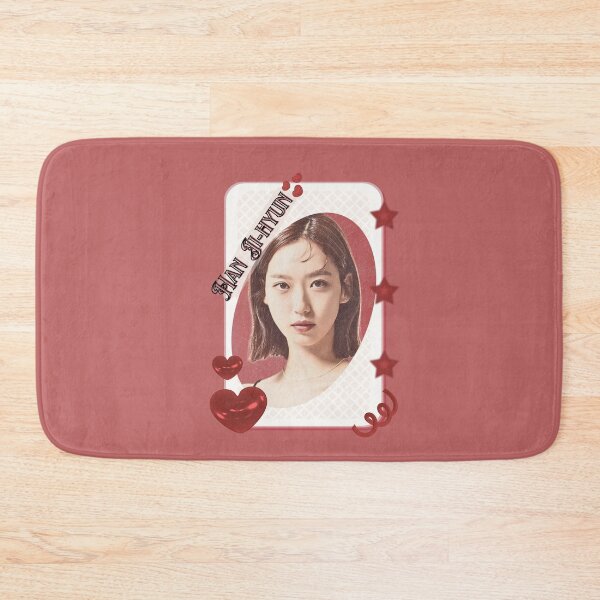 Item preview, Han Ji-hyun (한지현) Korean actress South Korean celebrity K-drama star Korean film  illustration Red Aesthetic Collage Design designed and sold by AJUNICE STUDIO.