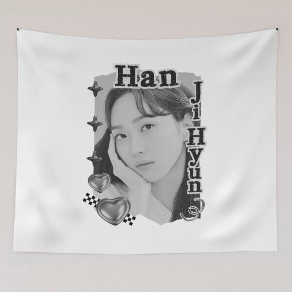 Item preview, Han Ji-hyun (한지현) Korean actress South Korean celebrity K-drama star Korean film n Black and White Collage Digital Art Portrait designed and sold by AJUNICE STUDIO.