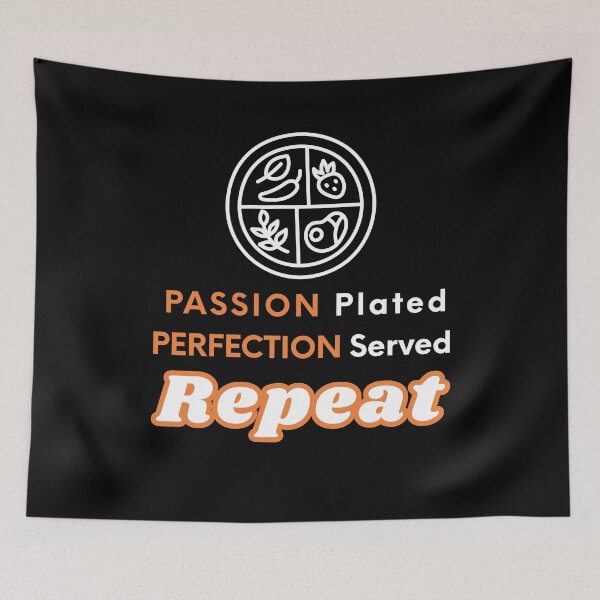 Item preview, Passion Plated Perfection Served Repeat designed and sold by DigitalMagShop.