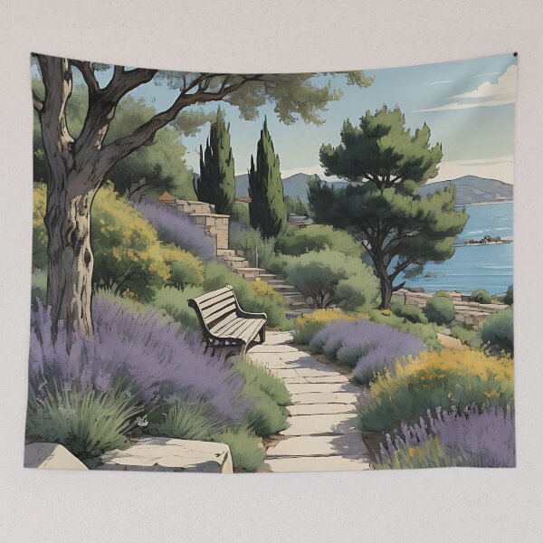 Item preview, Olive Trees and Lavender Breeze designed and sold by HorizonHues.