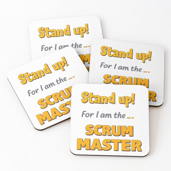 Item preview, Scrum Master Stand Up designed and sold by benandfreya.