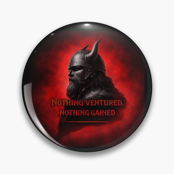 Item preview, Viking - "Nothing ventured, nothing gained" designed and sold by 2RavensArt.