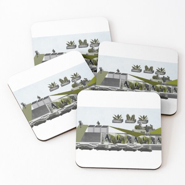 Item preview, URBAN COLLAGE OF A STREET designed and sold by SpongyDesings.