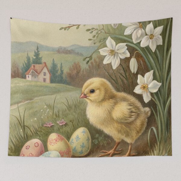 Item preview, Easter Chick 17 designed and sold by AIfolklore.