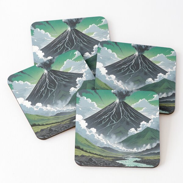 Item preview, Emerald Tundra, Black Rivers designed and sold by HorizonHues.