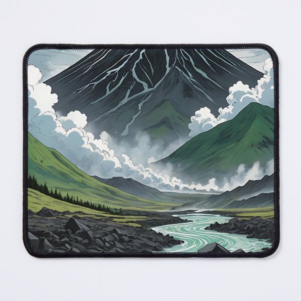 Item preview, Emerald Tundra, Black Rivers designed and sold by HorizonHues.