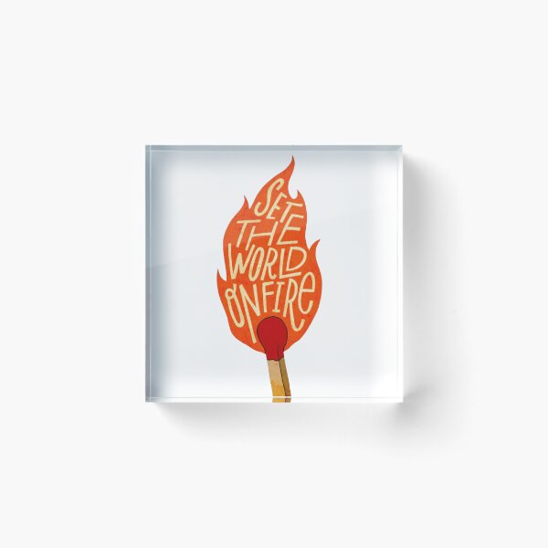 Item preview, Set the world on fire illustration  designed and sold by Ak499.