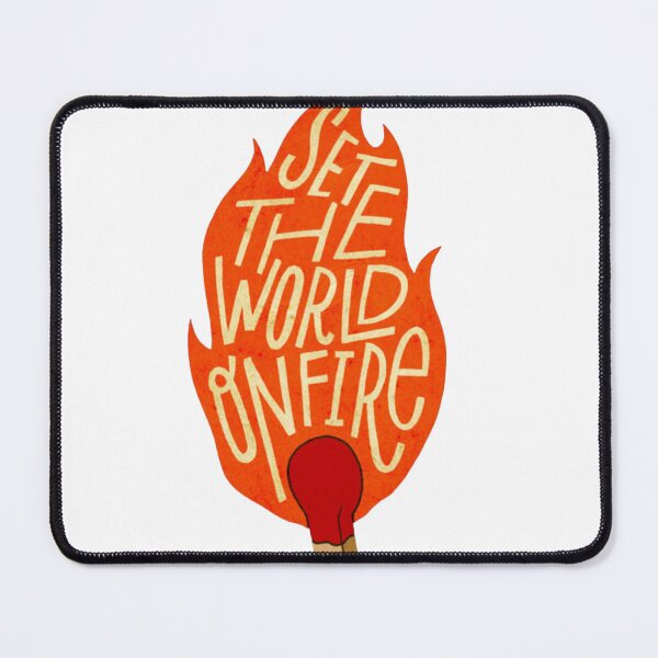 Item preview, Set the world on fire illustration designed and sold by Ak499.