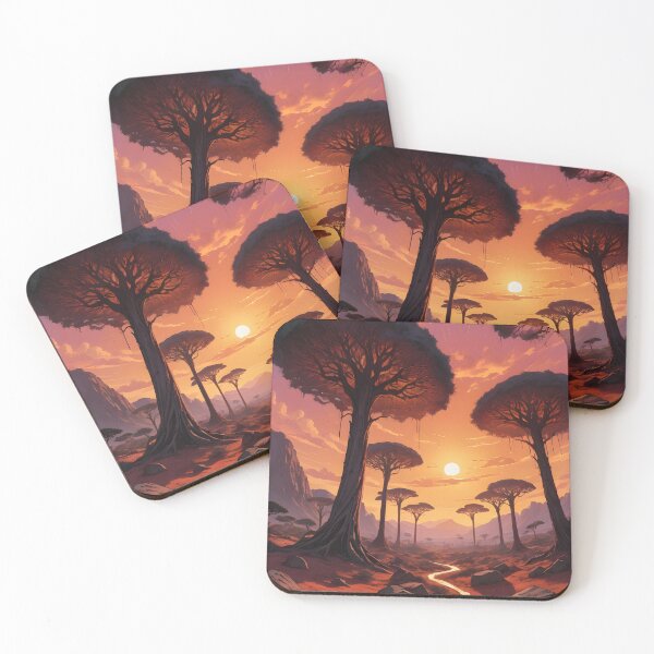 Item preview, Umbrella Canopies in Golden Light designed and sold by HorizonHues.
