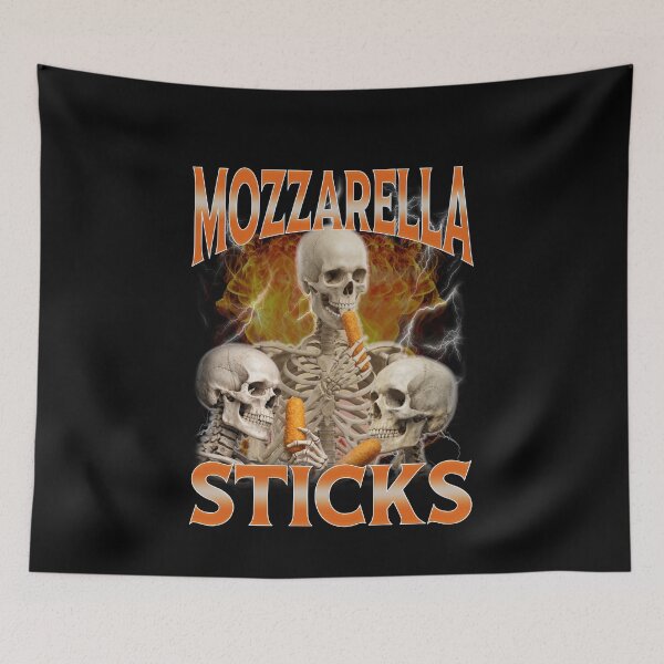 Item preview, Bootleg Mozzarella Sticks Rap Style Funny Meme designed and sold by elderberry.