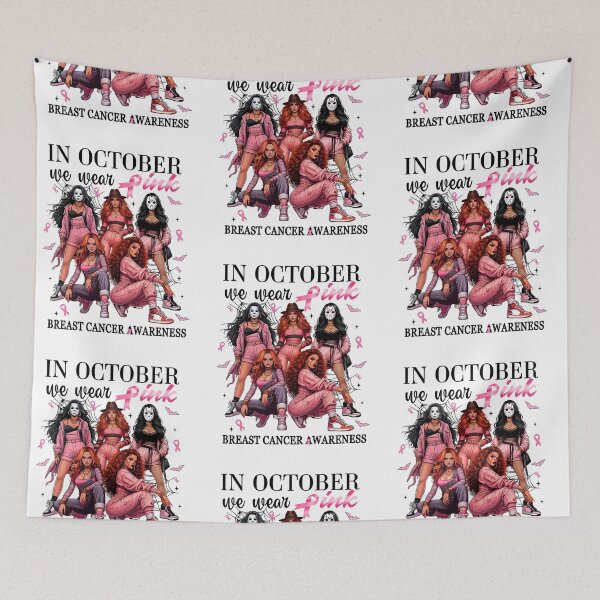 Item preview, In October We Wear Pink designed and sold by PRETTYGIRLZTING.