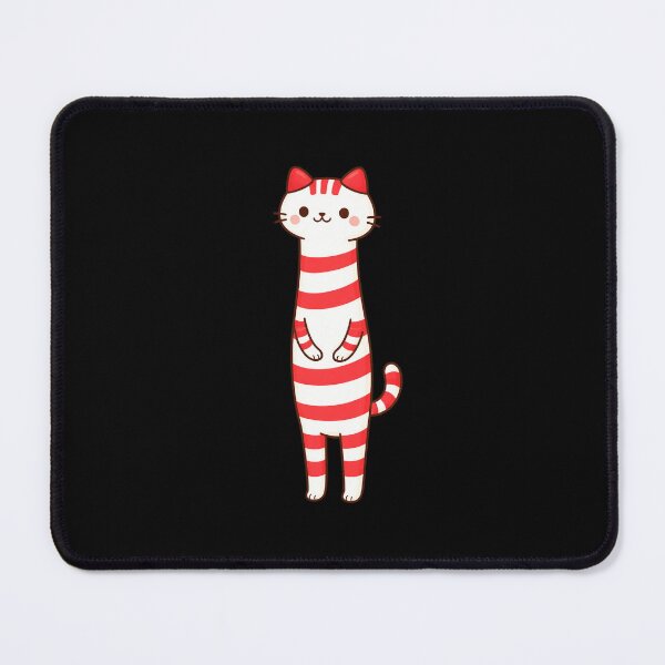 Item preview, Candy Tall Cat — Kawaii Candy Cane Cat designed and sold by DreamMachine69.